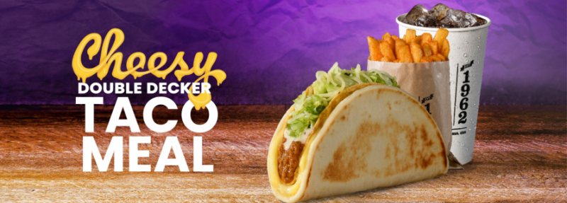100$ OFF Your Next Purchase at TacoBell